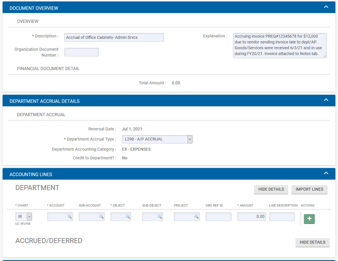 YEDA Document Overview