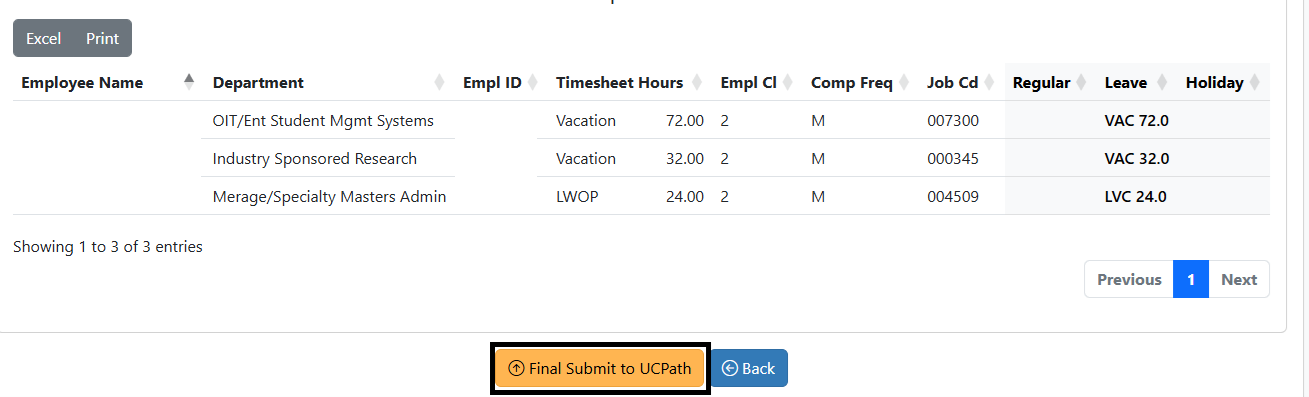Final submit to ucpath highlighted