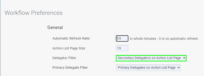 delegator filter