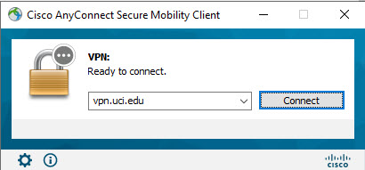 VPN login window